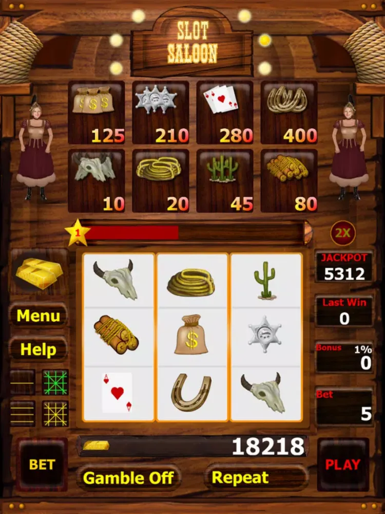 Captures d'écran de Slot Saloon iPad 