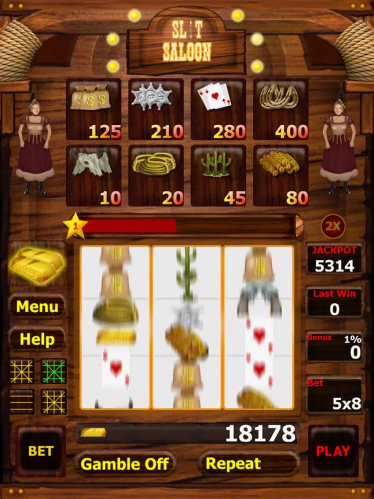 Captures d'écran de Slot Saloon iPad 