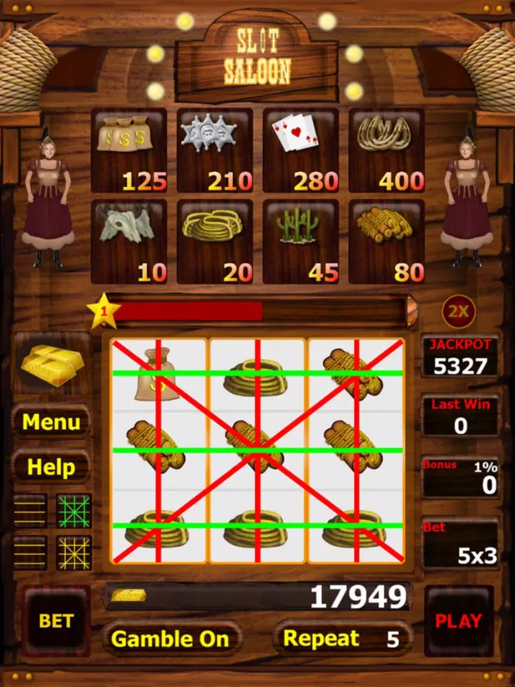 Captures d'écran de Slot Saloon iPad 