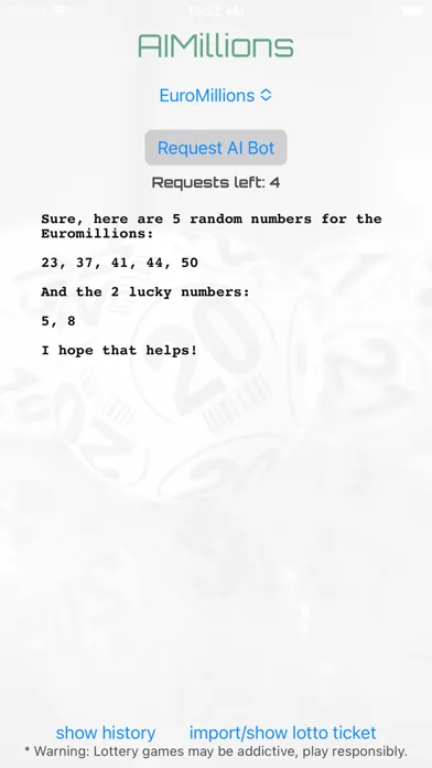 Tangkapan skrin AIMillions