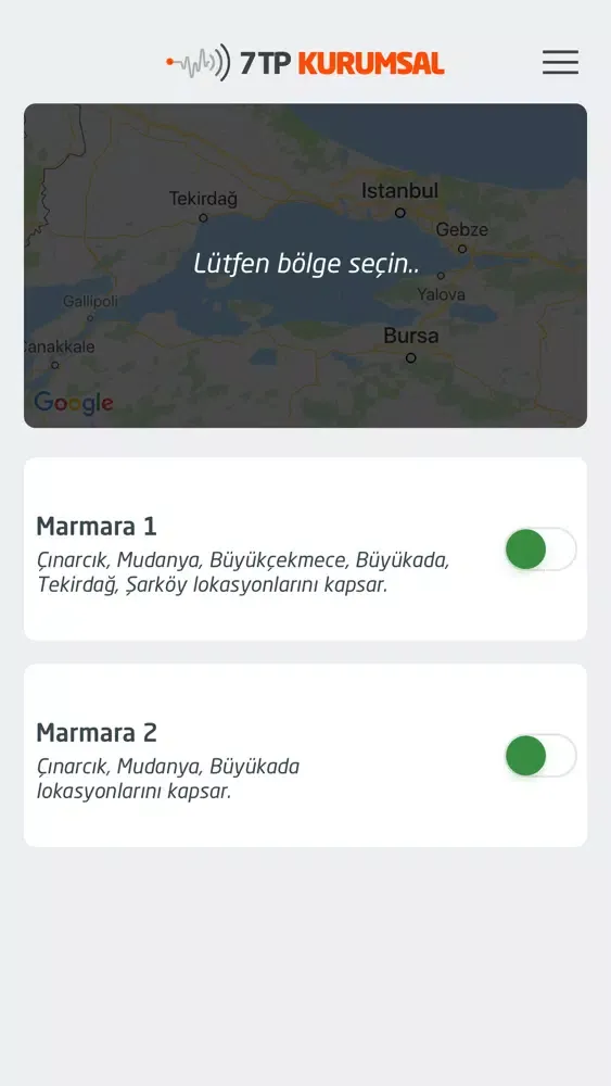 صور 7TP Erken Uyarı Kurumsal