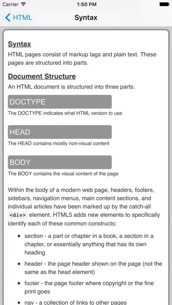 HTML Pro FREE Screenshots