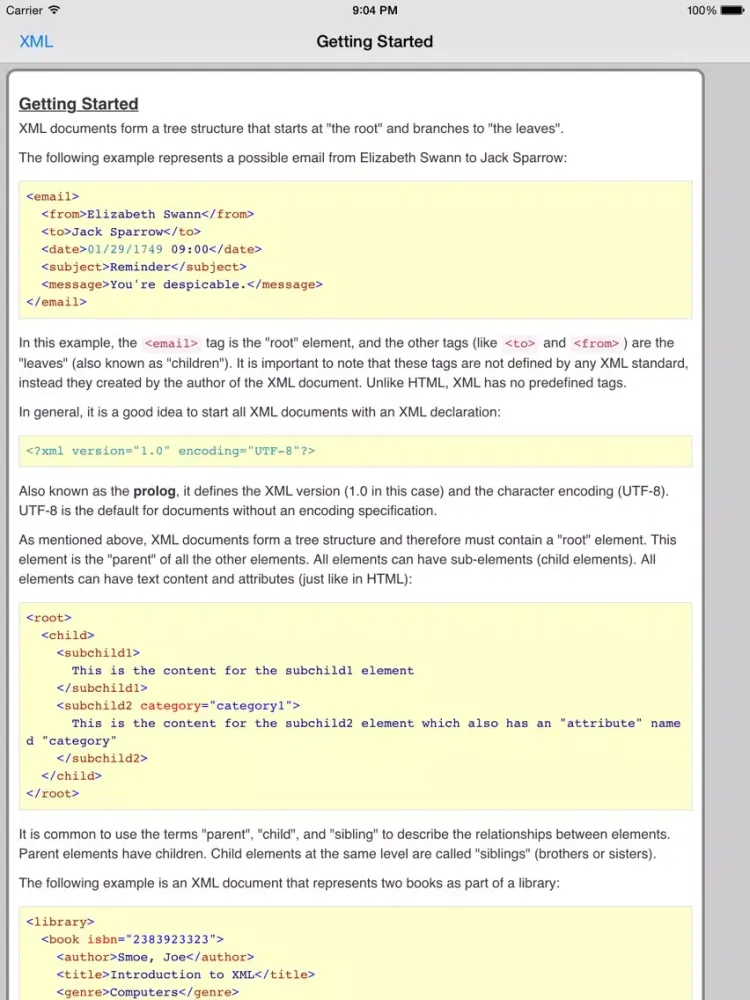 تصاویر XML Pro iPad 