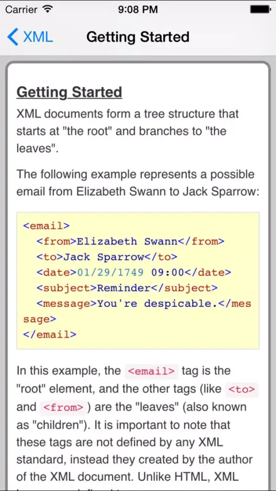 XML Pro FREE 스크린샷