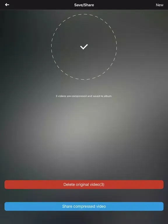 Tangkapan skrin Video Compressor:Shrink videos iPad 