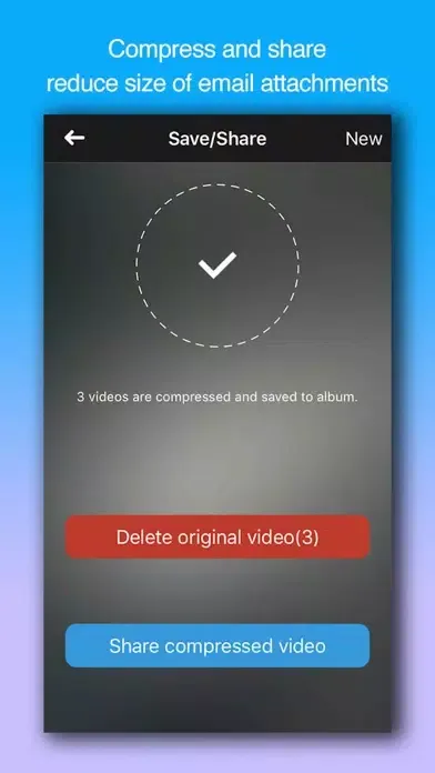 Tangkapan skrin Video Compressor:Shrink videos