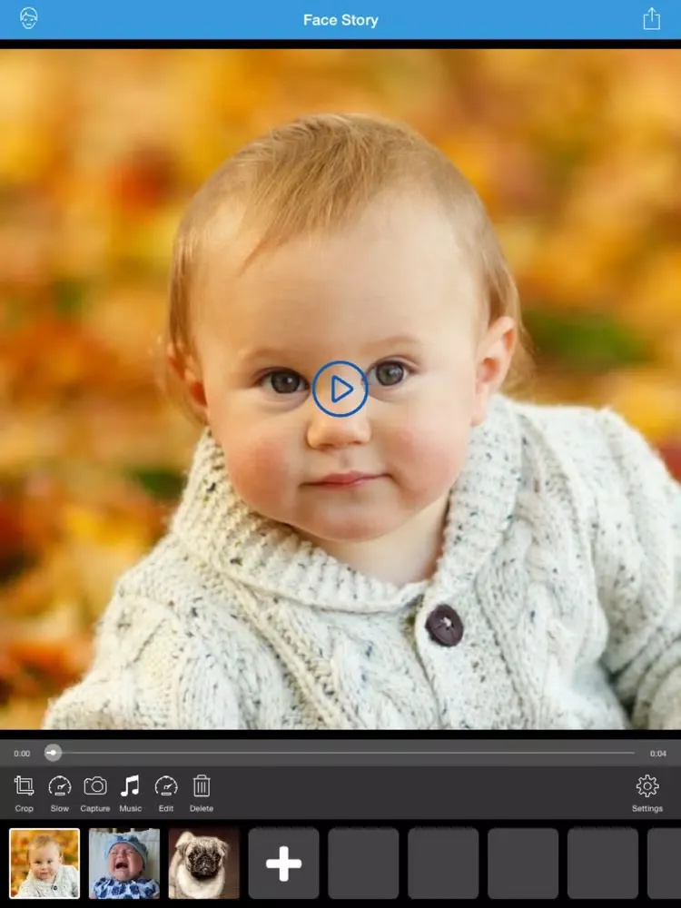 Face Story-Morph, Change Faces iPad 应用截图