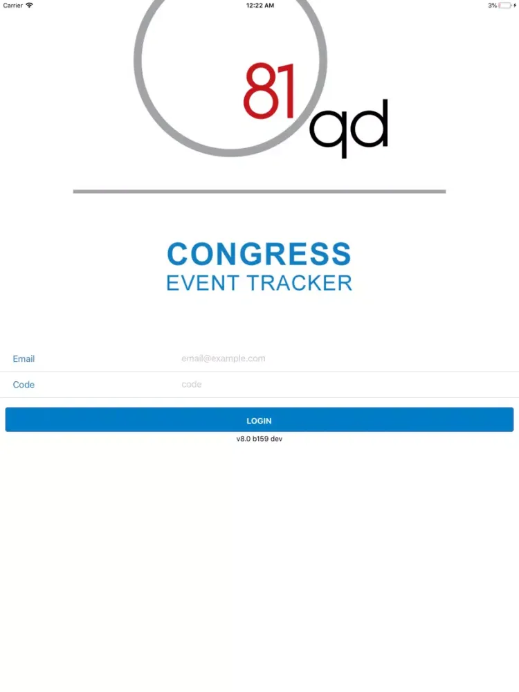 Screenshot di Congress Event Tracker iPad 