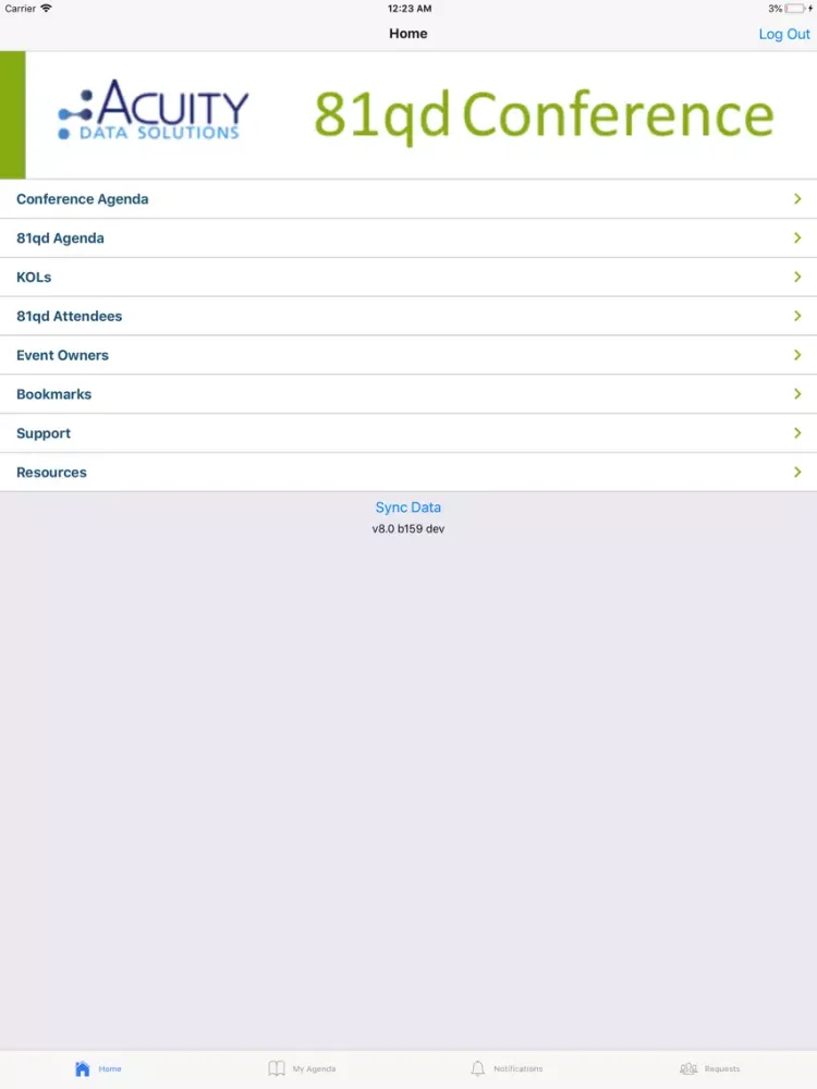 Screenshot di Congress Event Tracker iPad 