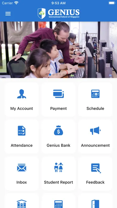 Tangkapan layar GENIUS(GIS)