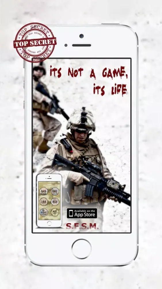 Capturas de pantalla de US Marine self-massage