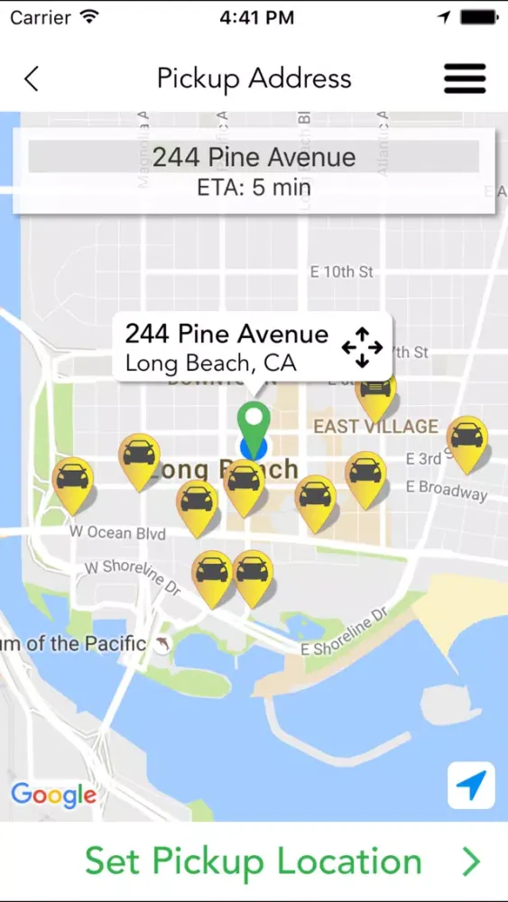 Ảnh chụp màn hình của 4MyCab
