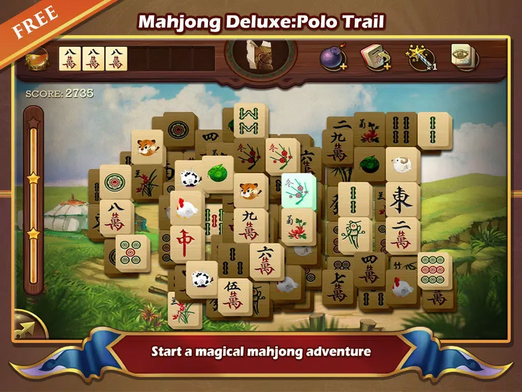Mahjong Deluxe:Polo Trail iPad  स्क्रीनशॉट