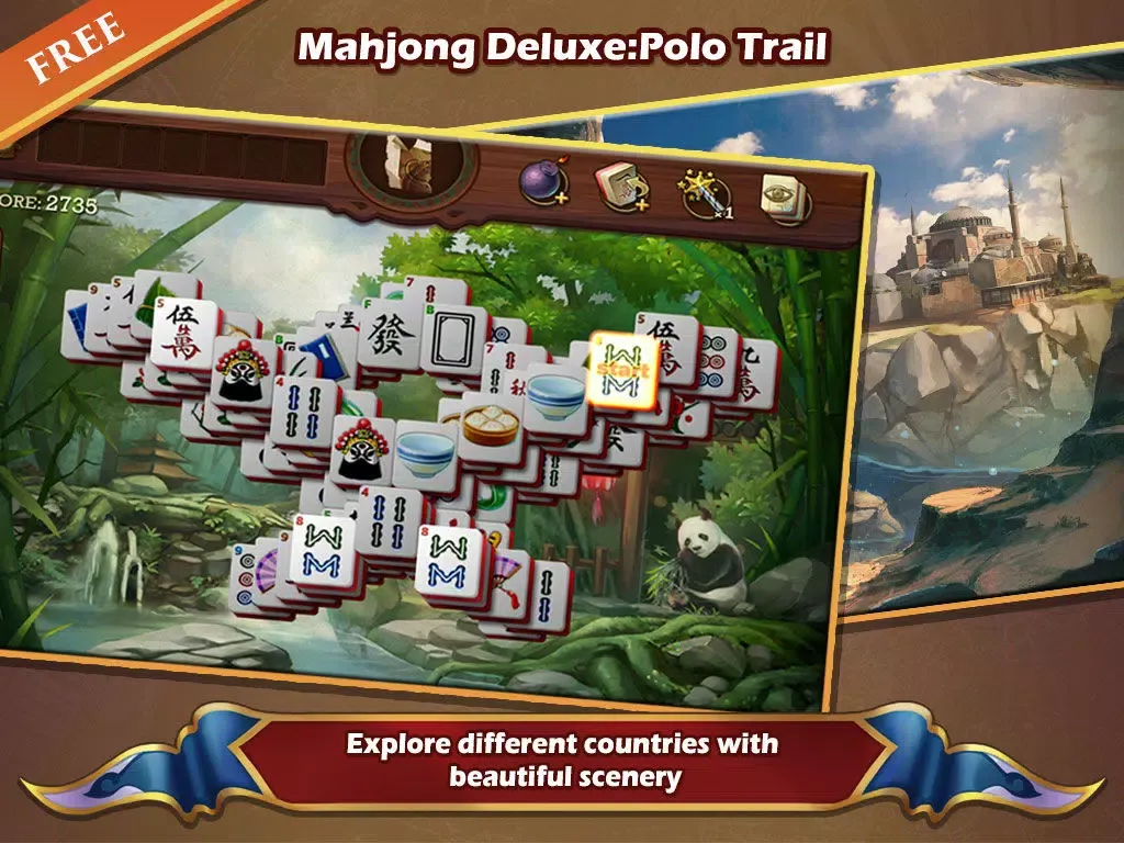 Mahjong Deluxe:Polo Trail iPad  स्क्रीनशॉट