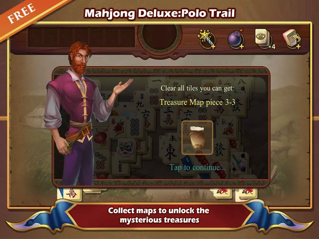 Mahjong Deluxe:Polo Trail iPad  स्क्रीनशॉट