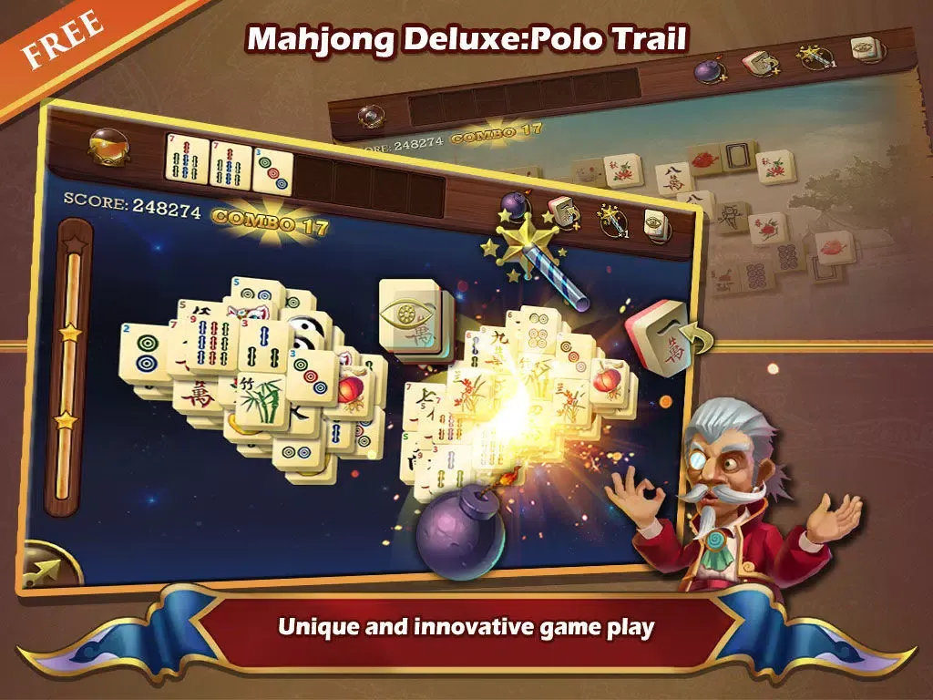 Mahjong Deluxe:Polo Trail iPad  स्क्रीनशॉट
