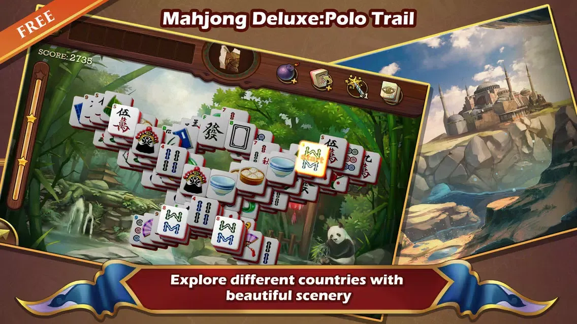 Mahjong Deluxe:Polo Trail स्क्रीनशॉट
