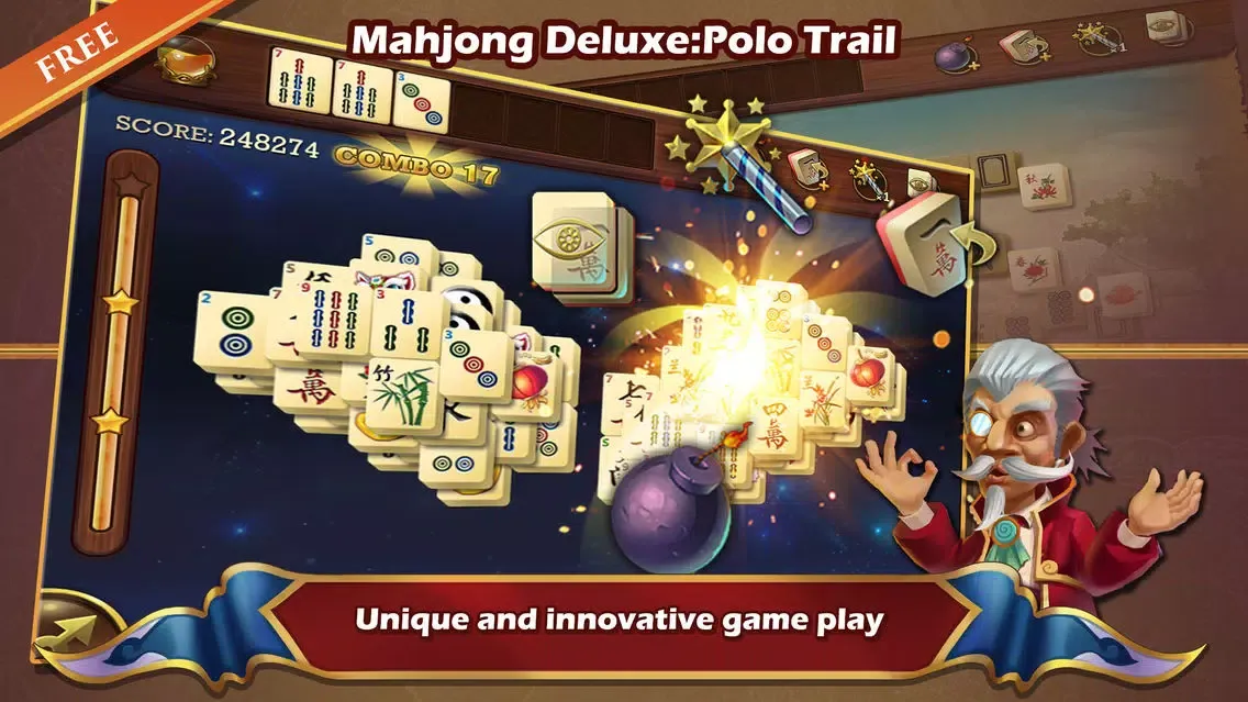 Mahjong Deluxe:Polo Trail स्क्रीनशॉट