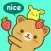 Strawberry Cat Emoji Sticker for iMessage