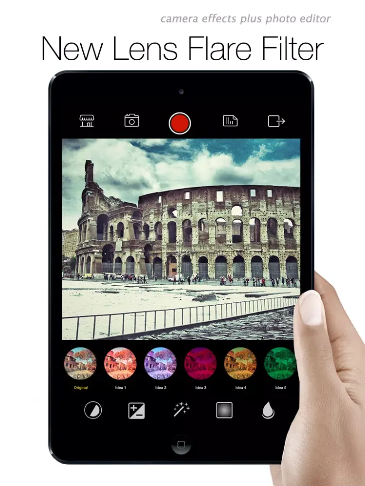 Pro Camera FX 360 - camera effects plus photo editor iPad Screenshots