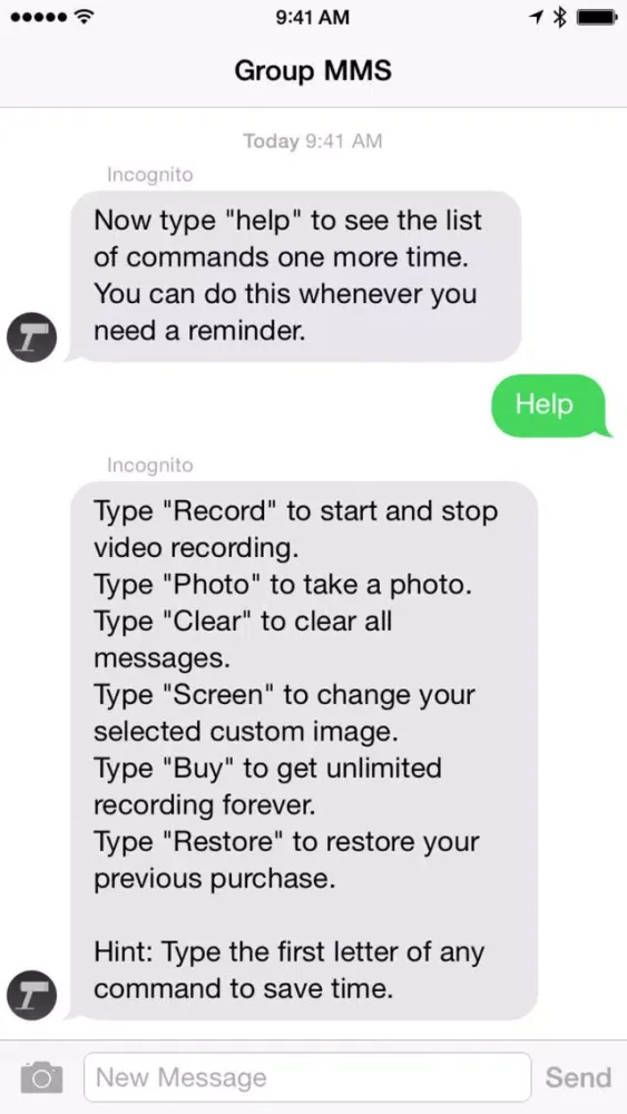 تصاویر Incognito: Professional Video Recorder