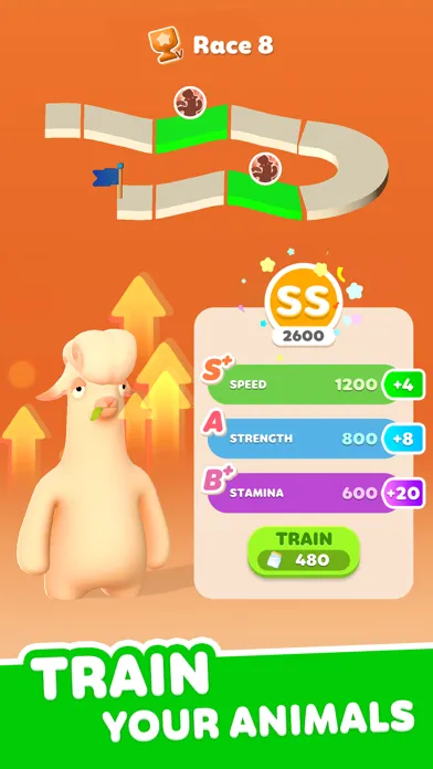 Captures d'écran de Animal GO: Racing