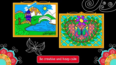Zrzuty ekranu Balance Art Class: Stress Relieving Coloring Book for Adults FREE