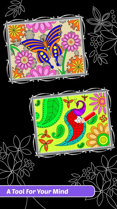 Enchanted Forest Art Class- Coloring Book for Adults سکرین شاٹس