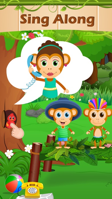 Toddlers Five Little Monkeys Screenshots