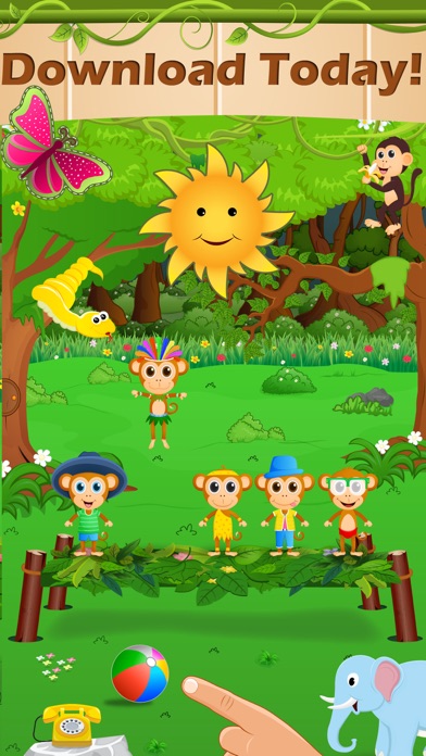 Toddlers Five Little Monkeys Screenshots