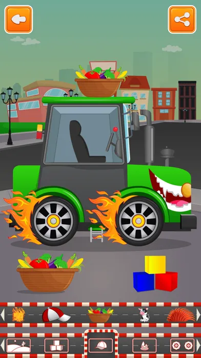 Little Tractor Builder Factory- Tractors Maker for kids Screenshots