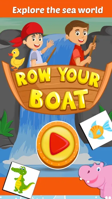 Row Your Boat - Sing Along and Interactive Playtime for Little Kids Screenshots