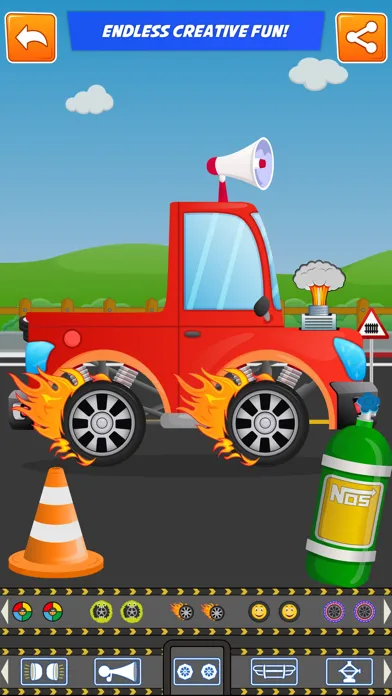 ภาพหน้าจอของ Little Truck Builder Factory- Vehicles and Trucks