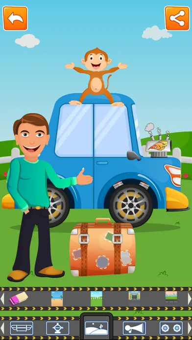 ภาพหน้าจอของ Little Truck Builder Factory- Vehicles and Trucks