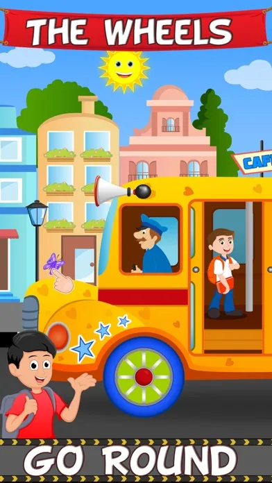 The Wheels On The Bus - Sing Along Nursery Rhyme应用截图