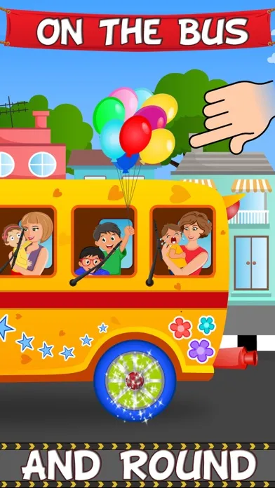 The Wheels On The Bus - Sing Along Nursery Rhyme应用截图
