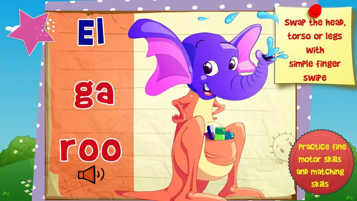 First Words Animals I Mix- for kindergarten and preschool kids VPP应用截图