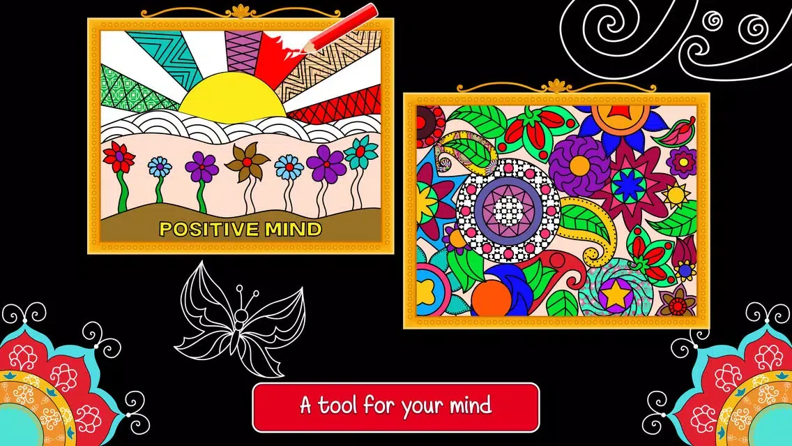 Balance art class: coloring book for teens and kids PRO应用截图