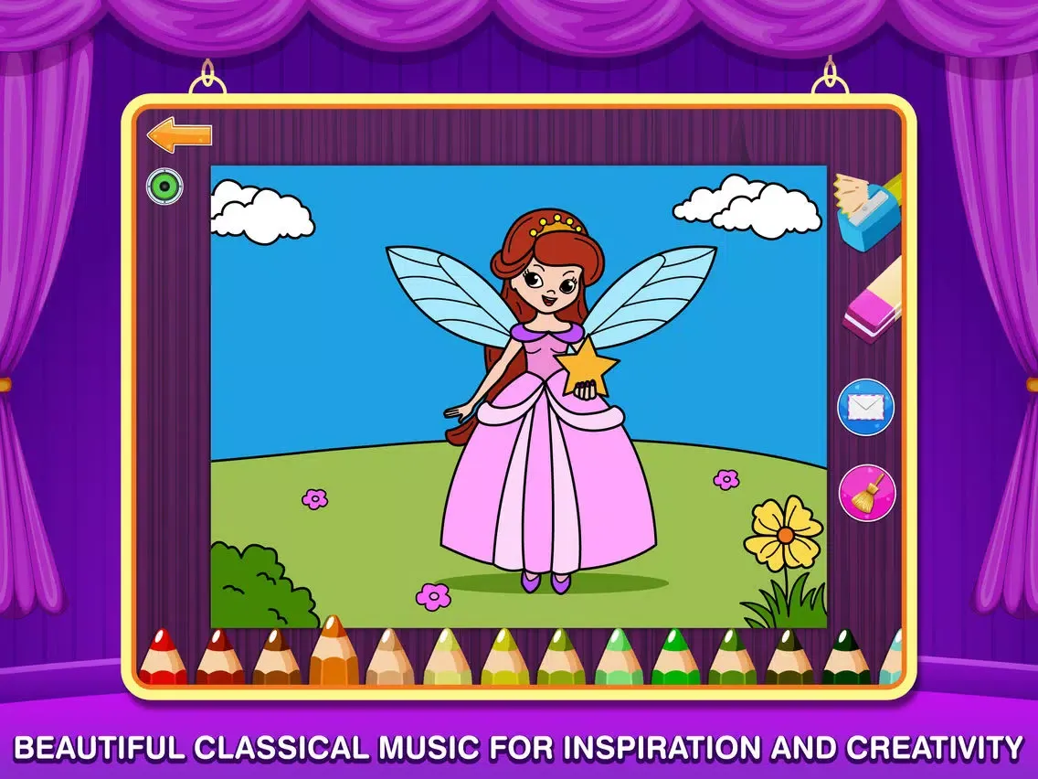 My Little Princess Ballerina Color Salon: Ballet Dancers Princesses Fairy Coloring Book for Kids and Girls iPad  स्क्रीनशॉट