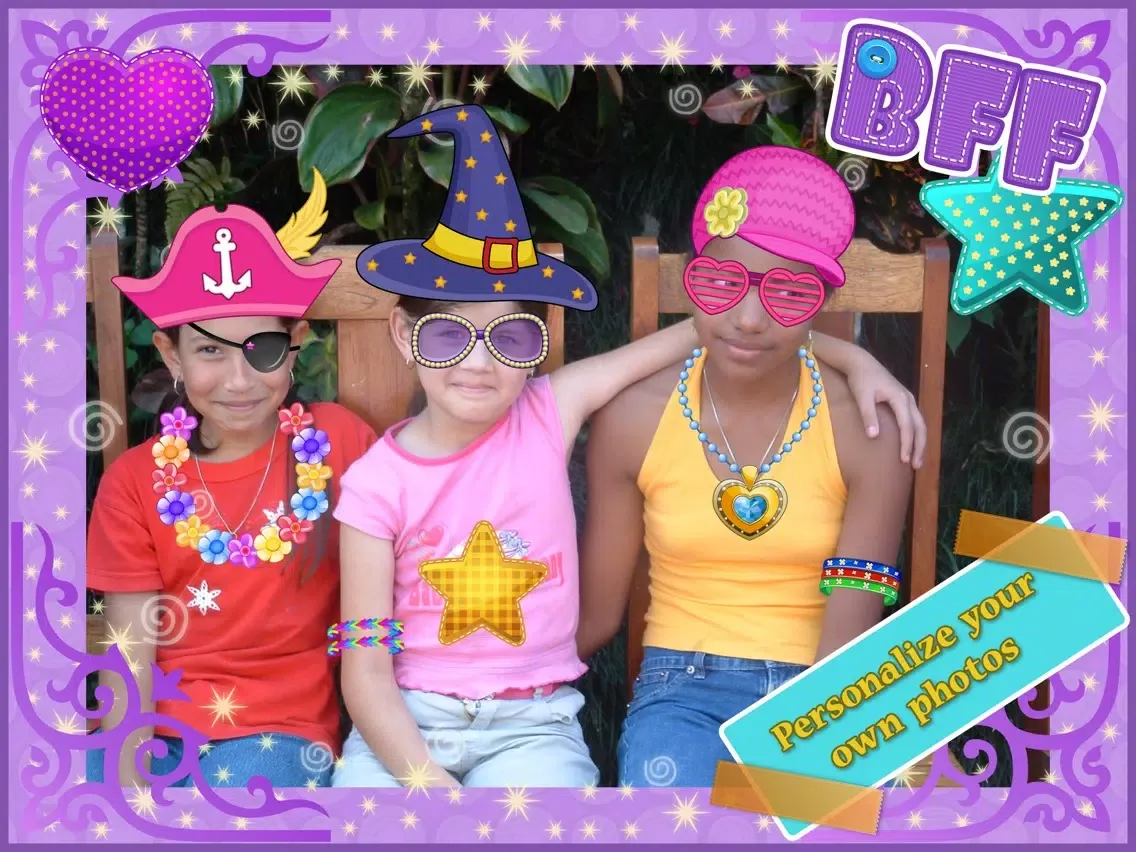 Capturas de pantalla de My Little Princess Photo Booth- Fairy tale dress up editor for girls iPad 