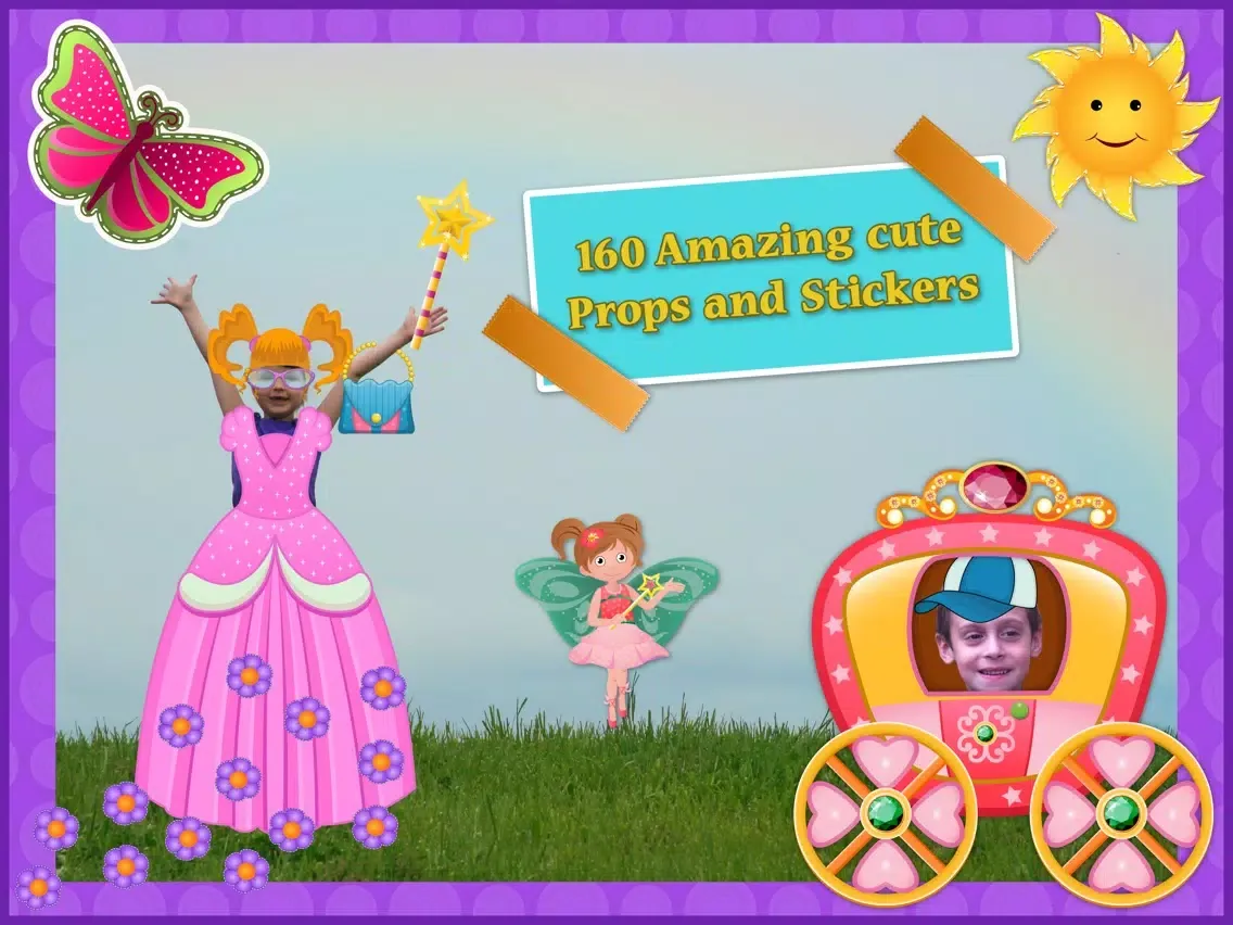 Capturas de pantalla de My Little Princess Photo Booth- Fairy tale dress up editor for girls iPad 