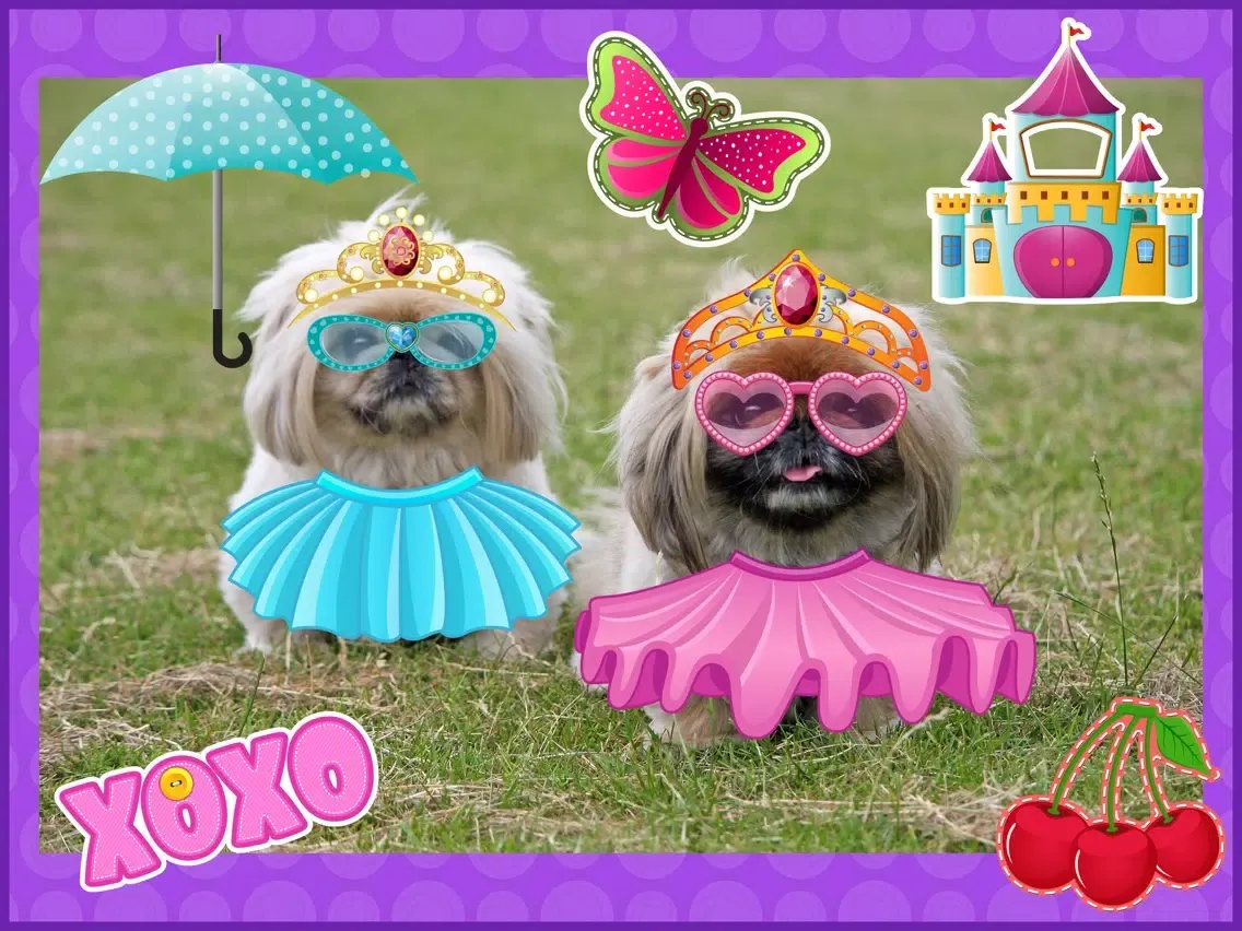 Capturas de pantalla de My Little Princess Photo Booth- Fairy tale dress up editor for girls iPad 