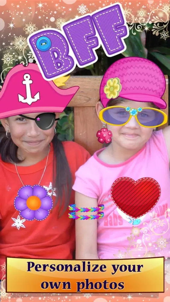 Capturas de pantalla de My Little Princess Photo Booth- Fairy tale dress up editor for girls