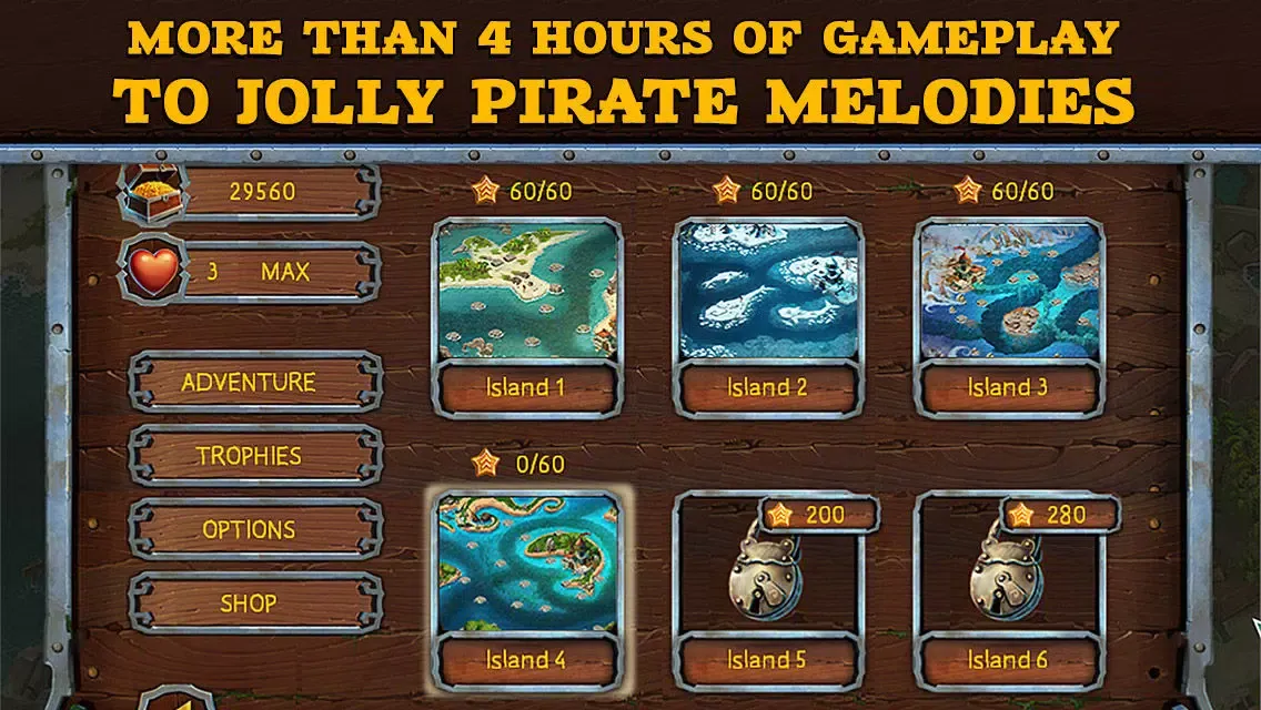 Capturas de pantalla de Fill and Cross. Pirate Riddles Free