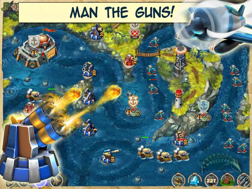 Iron Sea Defenders TD iPad 應用截圖
