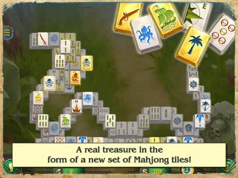 Mahjong Gold 2 Pirates Island Solitaire Free iPad  স্ক্রিনশট