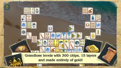 Mahjong Gold 2 Pirates Island Solitaire Free স্ক্রিনশট