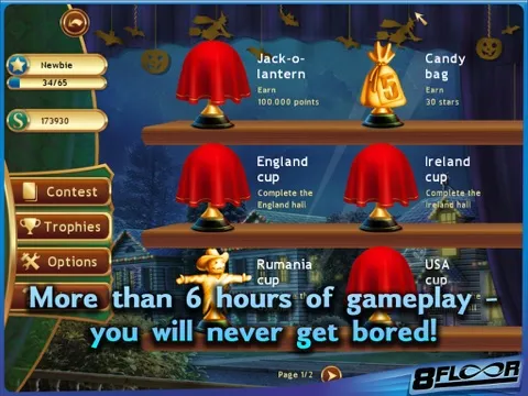 تصاویر Halloween Spooky Mahjong Free iPad 