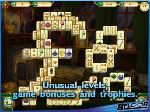 تصاویر Halloween Spooky Mahjong Free iPad 