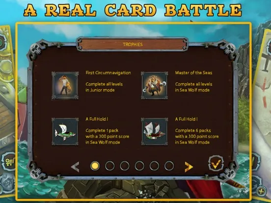 تصاویر Pirate Solitaire. Sea Wolves Free iPad 